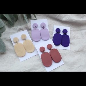 Everyday Staple Polymer Clay Earrings